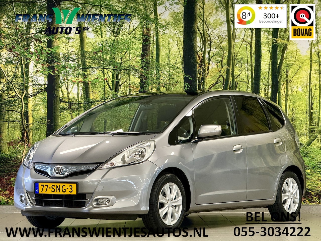 Honda Jazz - 1.4 Hybrid Elegance | Panoramadak | Cruise Control | Radio CD-Speler | Centrale Deurvergre - AutoWereld.nl