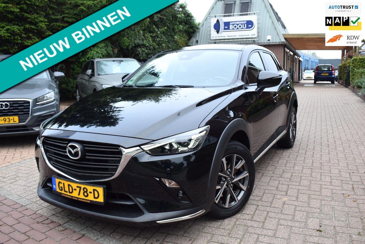 Mazda CX-3 - 2.0 KIZOKU-G 120 TS AUTOM NAVI/CRUISE/AIRCO-ECC/PDC V+A/CAMERA/XENON/CARPLY/BLUETOOTH/LEDE - AutoWereld.nl