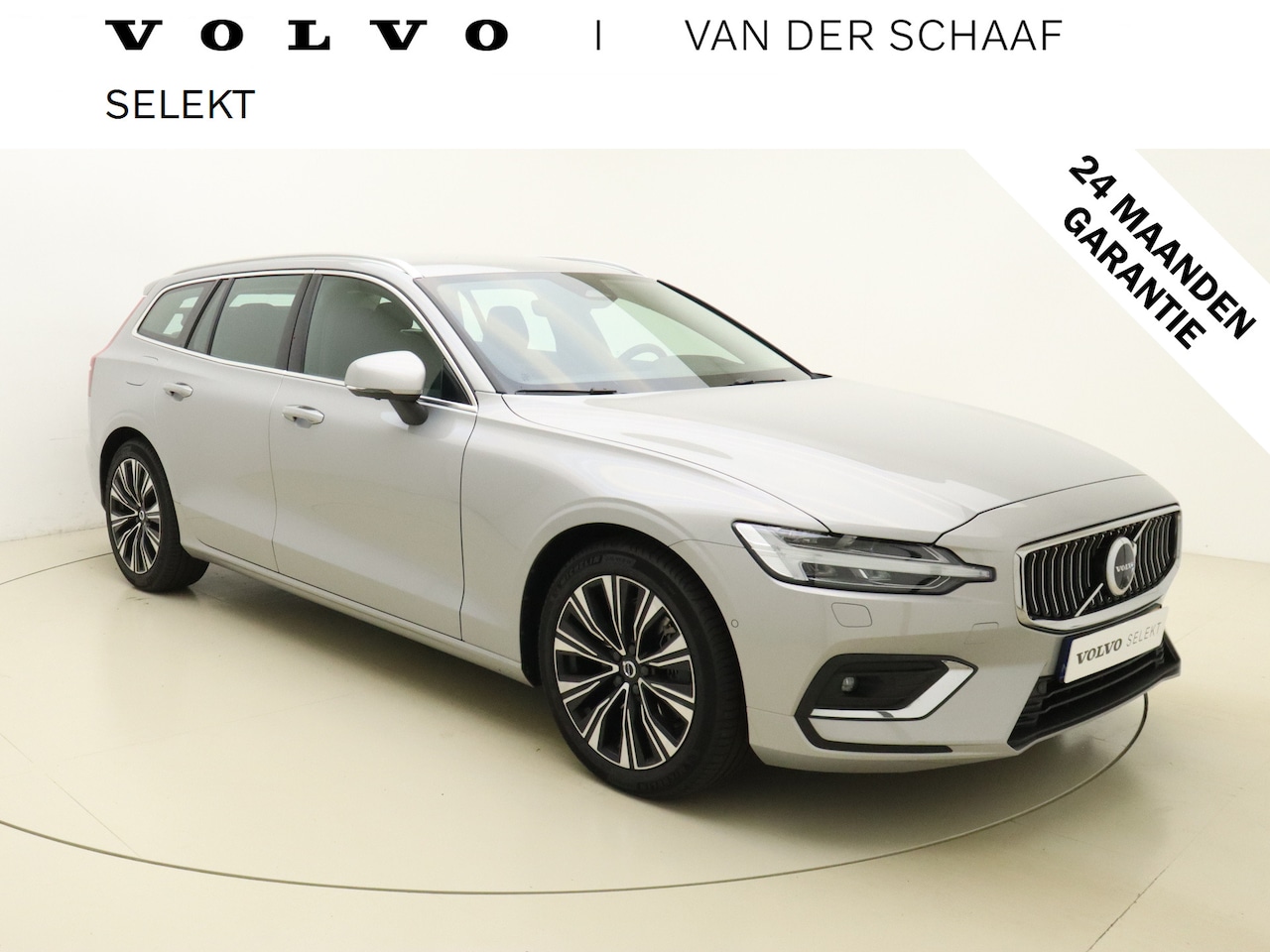 Volvo V60 - B4 211pk Plus Bright / H&K Audio / 360 Camera / Verw. Voorruit / Stoel + Stuurw. Verwarmin - AutoWereld.nl