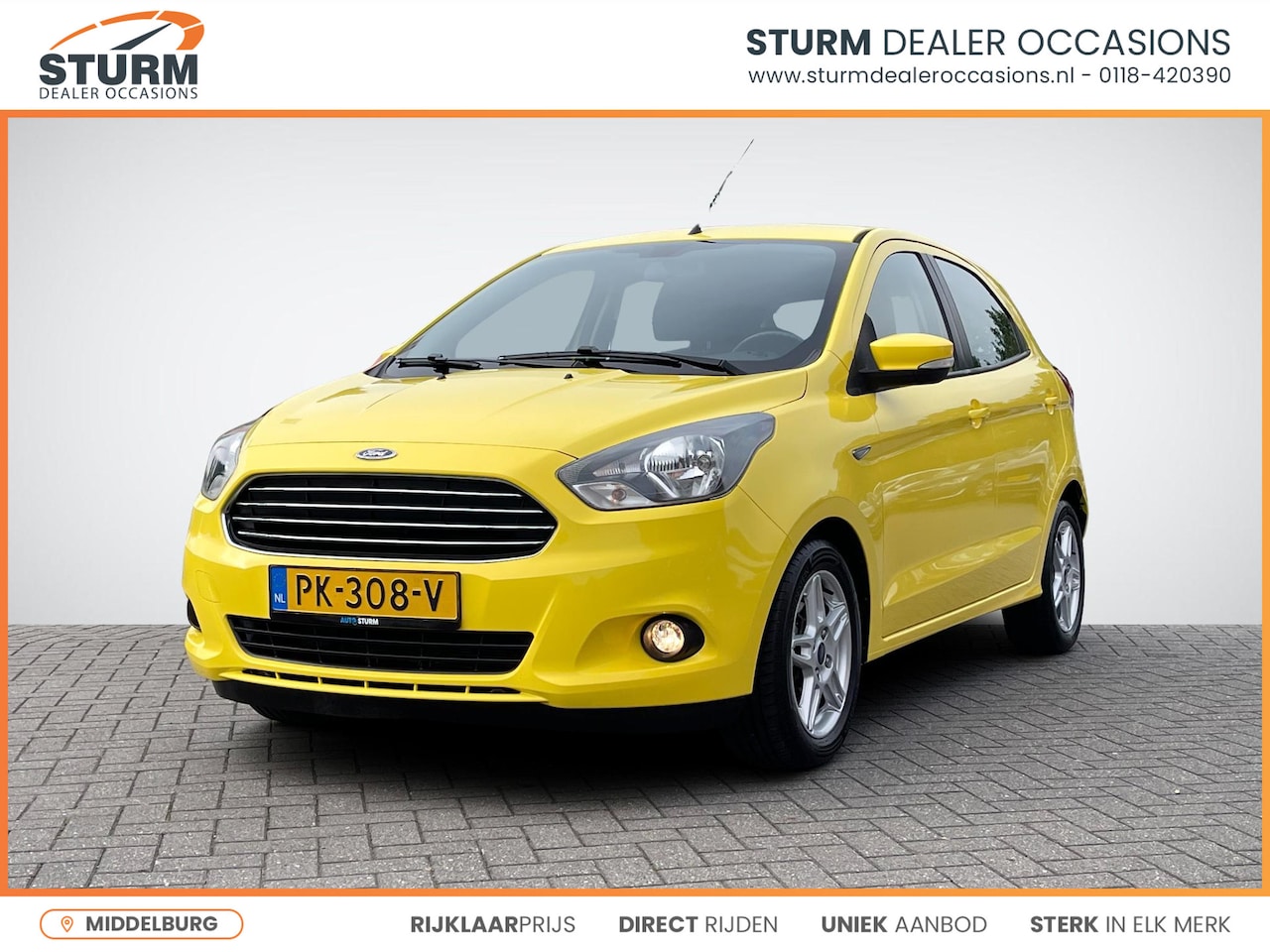 Ford Ka - 1.2 Trend Ultimate Technology Pack | Airco | Elek. rAmen + Spiegels | Park. Sensor | LM Ve - AutoWereld.nl