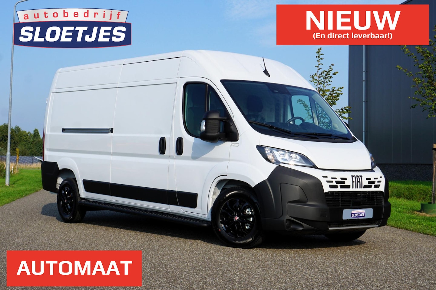 Fiat Ducato - 2.2 MultiJet 180 S&S L3H2 3.5t Heavy Automaat |180 pk |Betimmering |Nieuw |Camera |Cruise - AutoWereld.nl