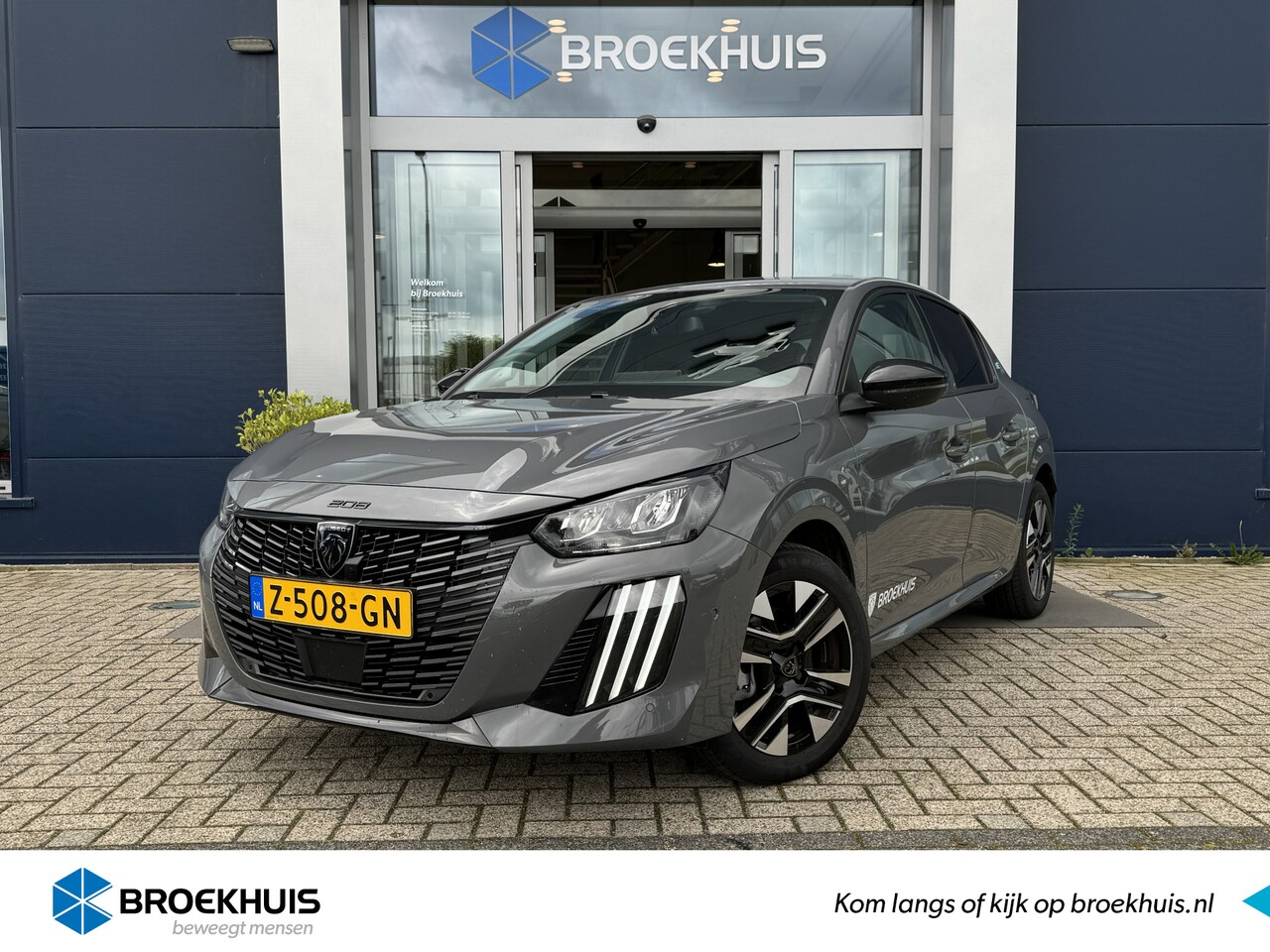 Peugeot e-208 - Allure 51 kWh | Camera V/A | Navi | Warmtepomp | Adaptieve cruise | Draadloze lader | Carp - AutoWereld.nl