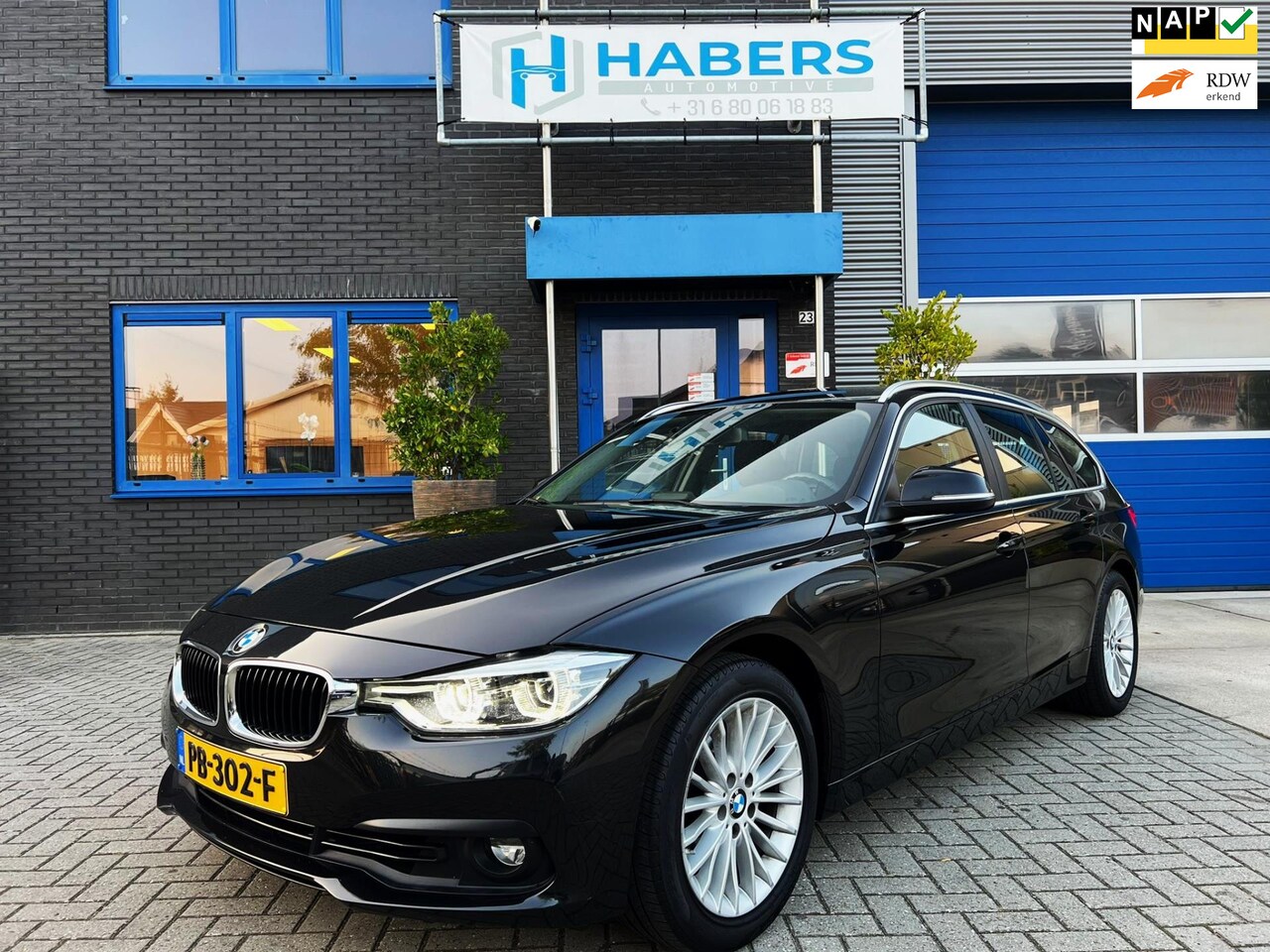 BMW 3-serie Touring - 318i Executive 136PK|Face Lift|Origineel NL|Navigatie|Automaat|Cruise|PDC|Full Led|Climate - AutoWereld.nl