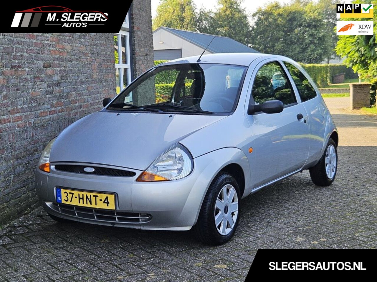 Ford Ka - 1.3 Cool & Sound*Airco*Nieuwe APK - AutoWereld.nl