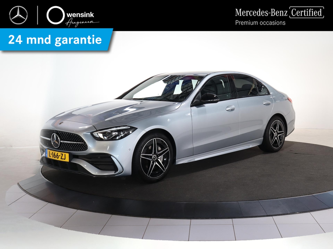 Mercedes-Benz C-klasse - 200 Launch Edition AMG Line | Night Pakket | Dode hoek Assistent | - AutoWereld.nl