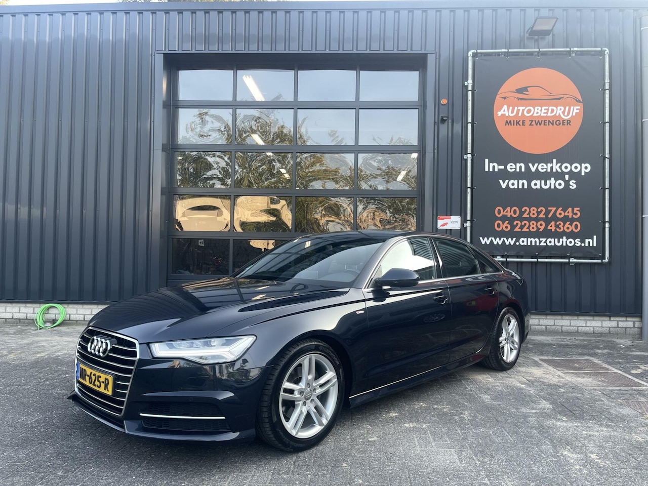 Audi A6 Limousine - 1.8 TFSI Ultra Adrenalin Sport S-LINE|LEER|NAVIGATIE|STOELVERWARMING|LED|ORIGINEEL NL - AutoWereld.nl