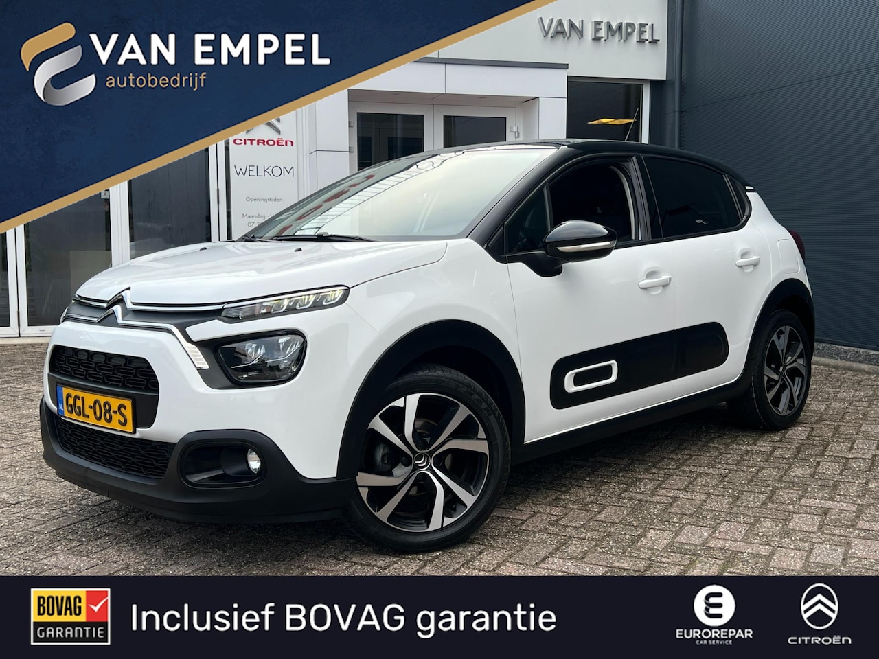 Citroën C3 - PT 110 EAT6 Shine Automaat| Parkeercamera | Navigatie | Carplay / Android auto | - AutoWereld.nl