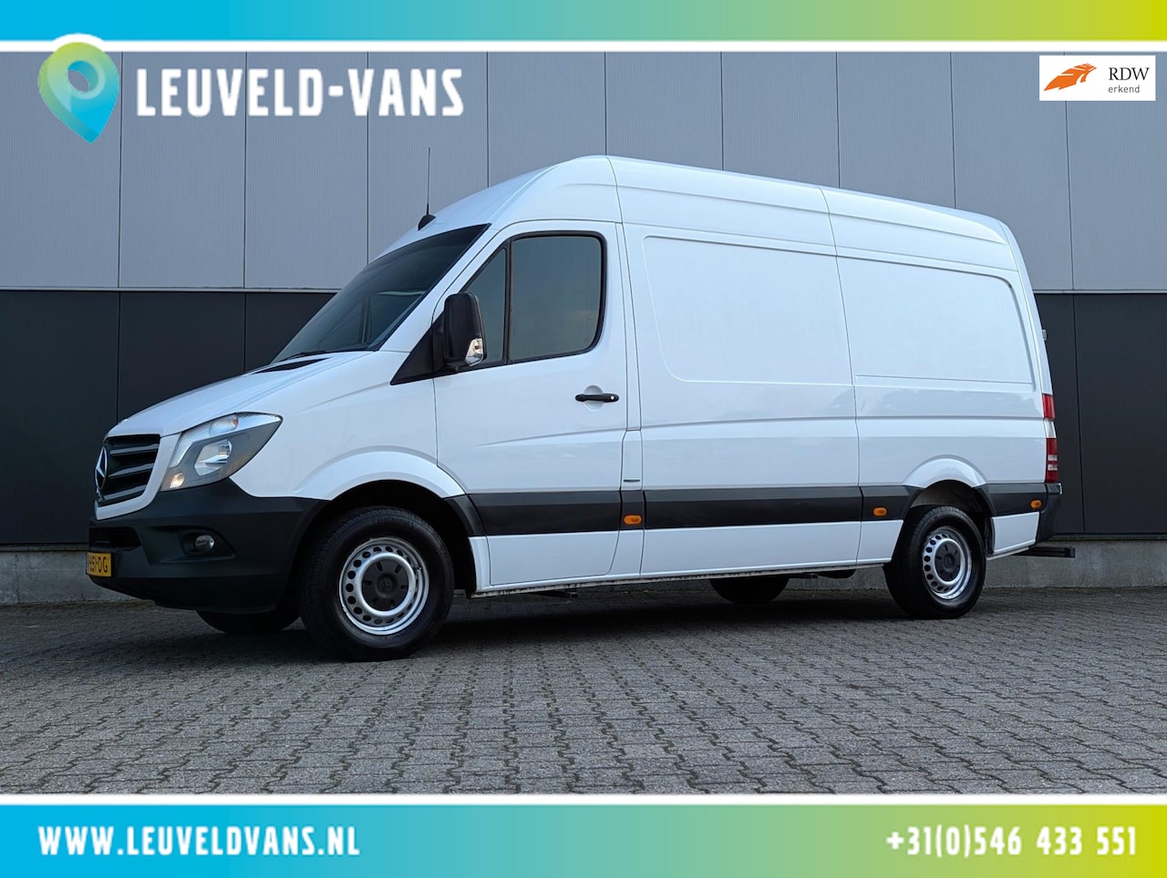 Mercedes-Benz Sprinter - 313 130PK AUTOMAAT RWD CRUISE CLIMA 3 ZITTER NAVI ACHTERUITRIJCAMERA - AutoWereld.nl