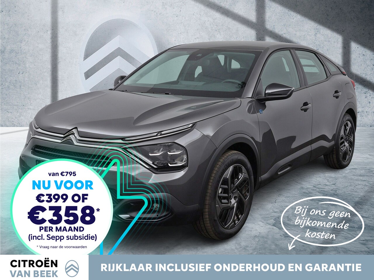 Citroën Ë-C4 - Plus 50 kWh | Rijklaar | €358 Private Lease | Connect Navigatie | - AutoWereld.nl