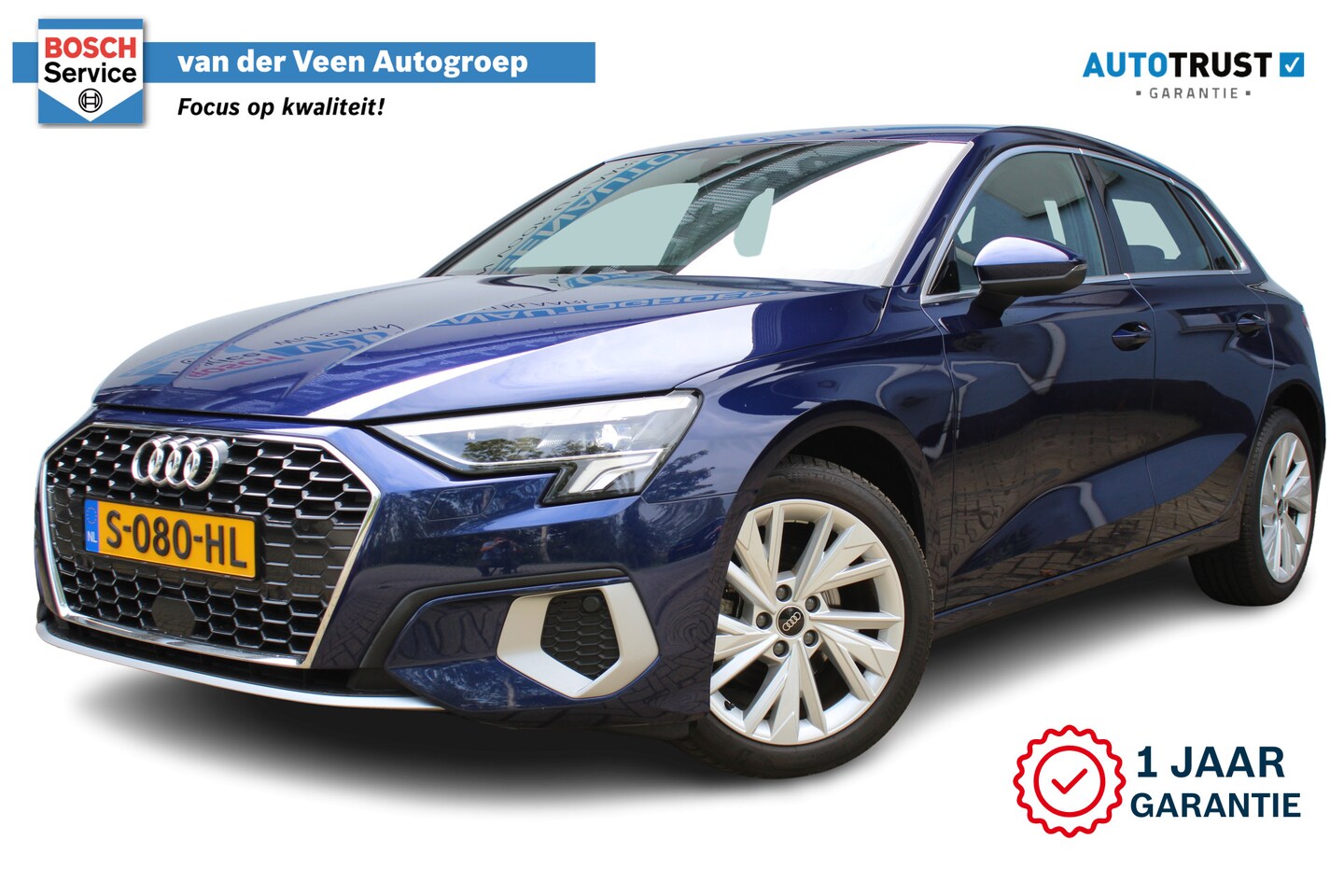 Audi A3 Sportback - 30 TFSI Advanced edition | Incl. 1 jaar Garantie | 1e Eigenaar | Adaptive Cruise | Navigat - AutoWereld.nl