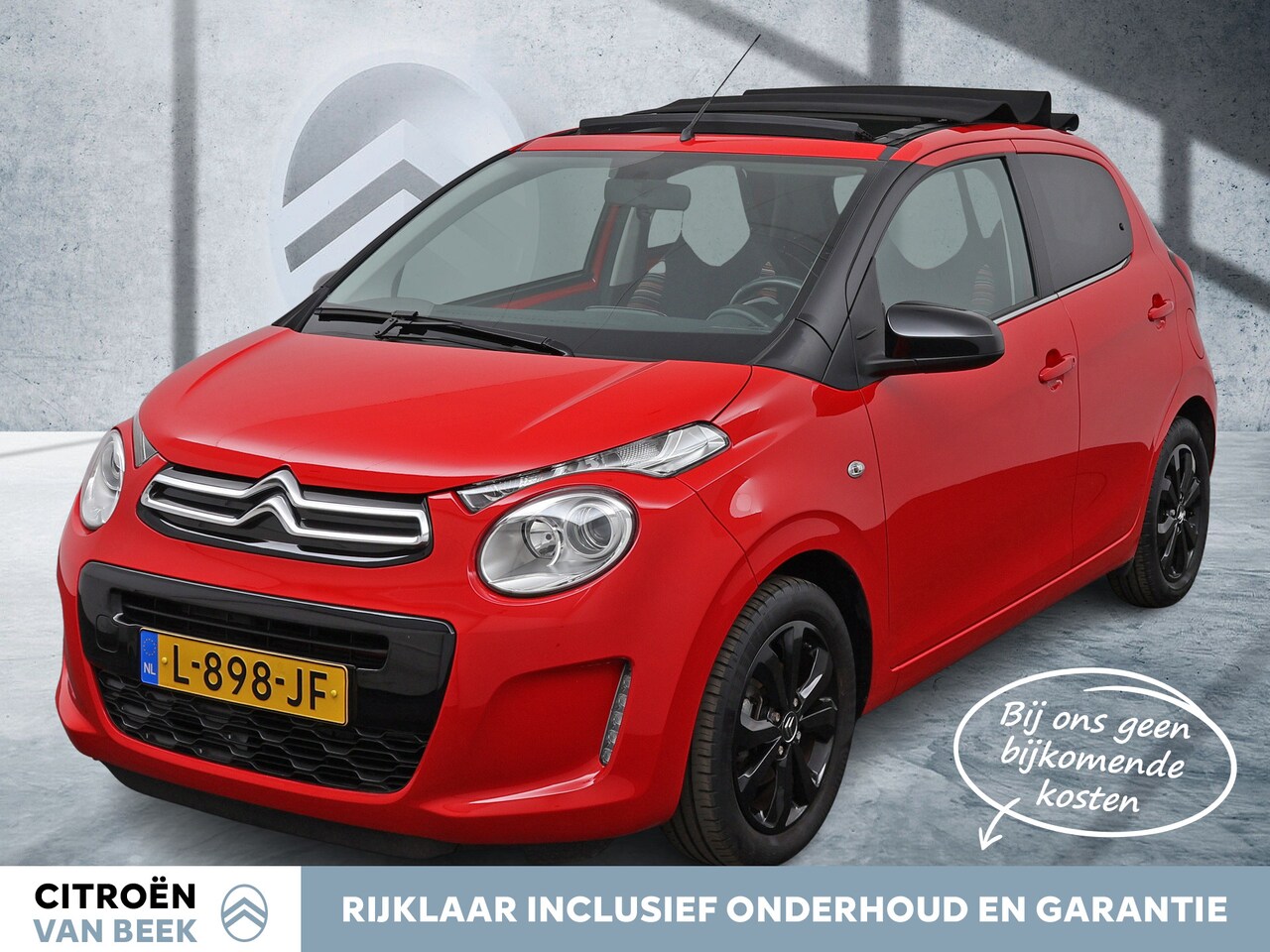 Citroën C1 - VTi 72pk Airscape Shine | Rijklaar | Apple Carplay | Camera achter | - AutoWereld.nl