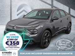 Citroën Ë-C4 - Plus 50 kWh | Rijklaar | €358 Private Lease | Connect Navigatie |