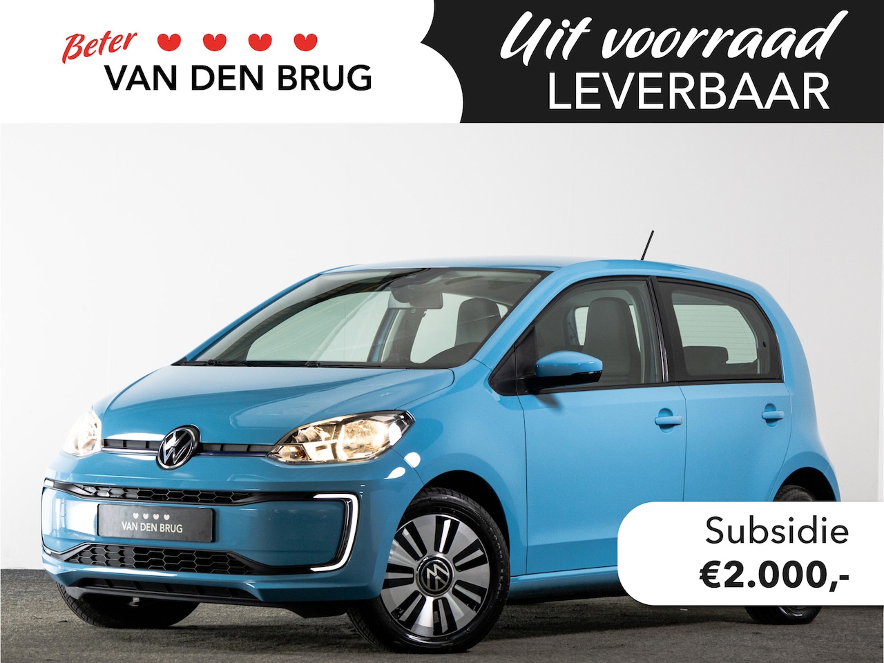 Volkswagen e-Up! - e-up! 35KW 83pk | € 2.000 SUBSIDIE mogelijk | 260 KM WLTP | Achteruitrijcamera | Cruise co - AutoWereld.nl