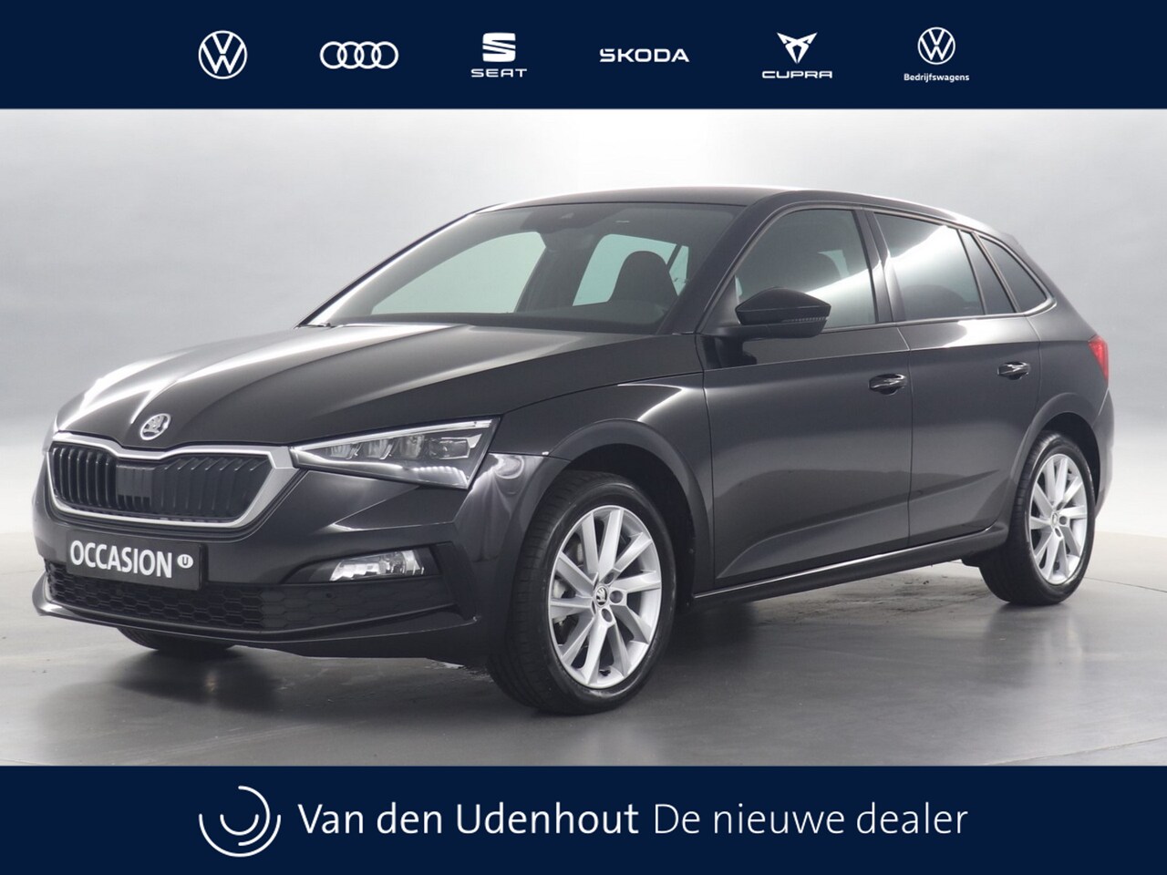 Skoda Scala - 1.0 TSI 110pk Sport Business DSG / Panoramadak / Navigatie via App Connect / Achteruitrijc - AutoWereld.nl