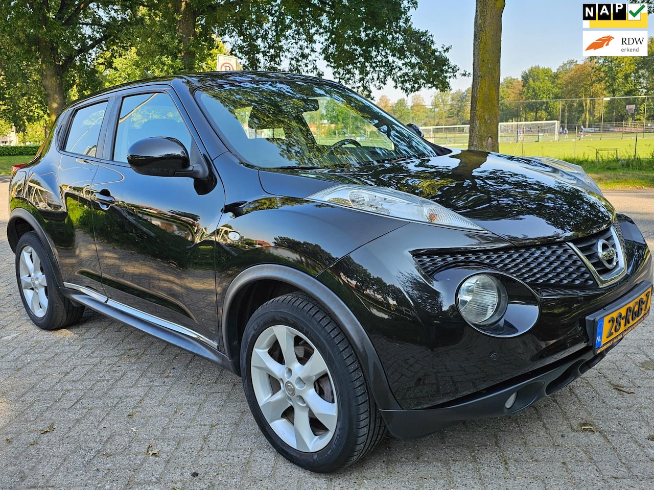 Nissan Juke - 1.6 Acenta 2e eigenaar dealer onderhouden airco cruis control parkeer sensor - AutoWereld.nl