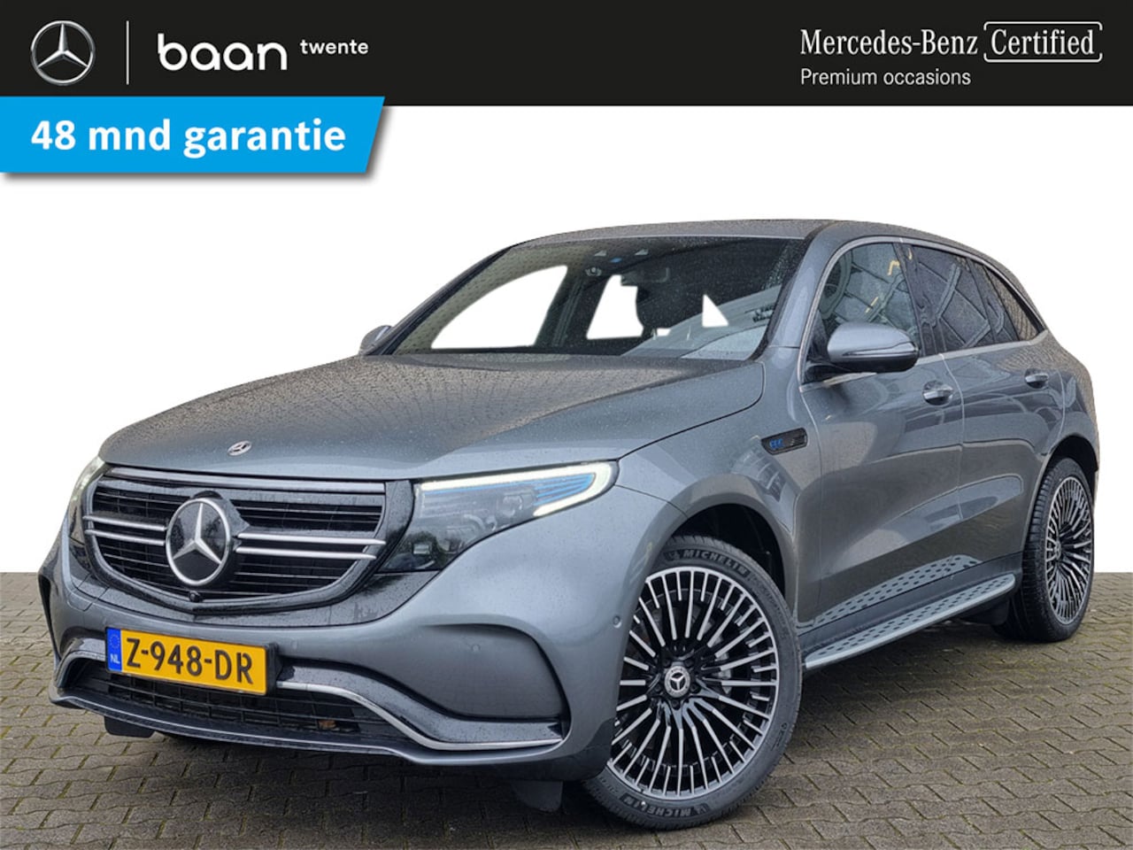 Mercedes-Benz EQC - 400 4-Matic AMG-Line | Trekhaak | Schuifdak | Rij-assistentiepakket | Apple Carplay - AutoWereld.nl