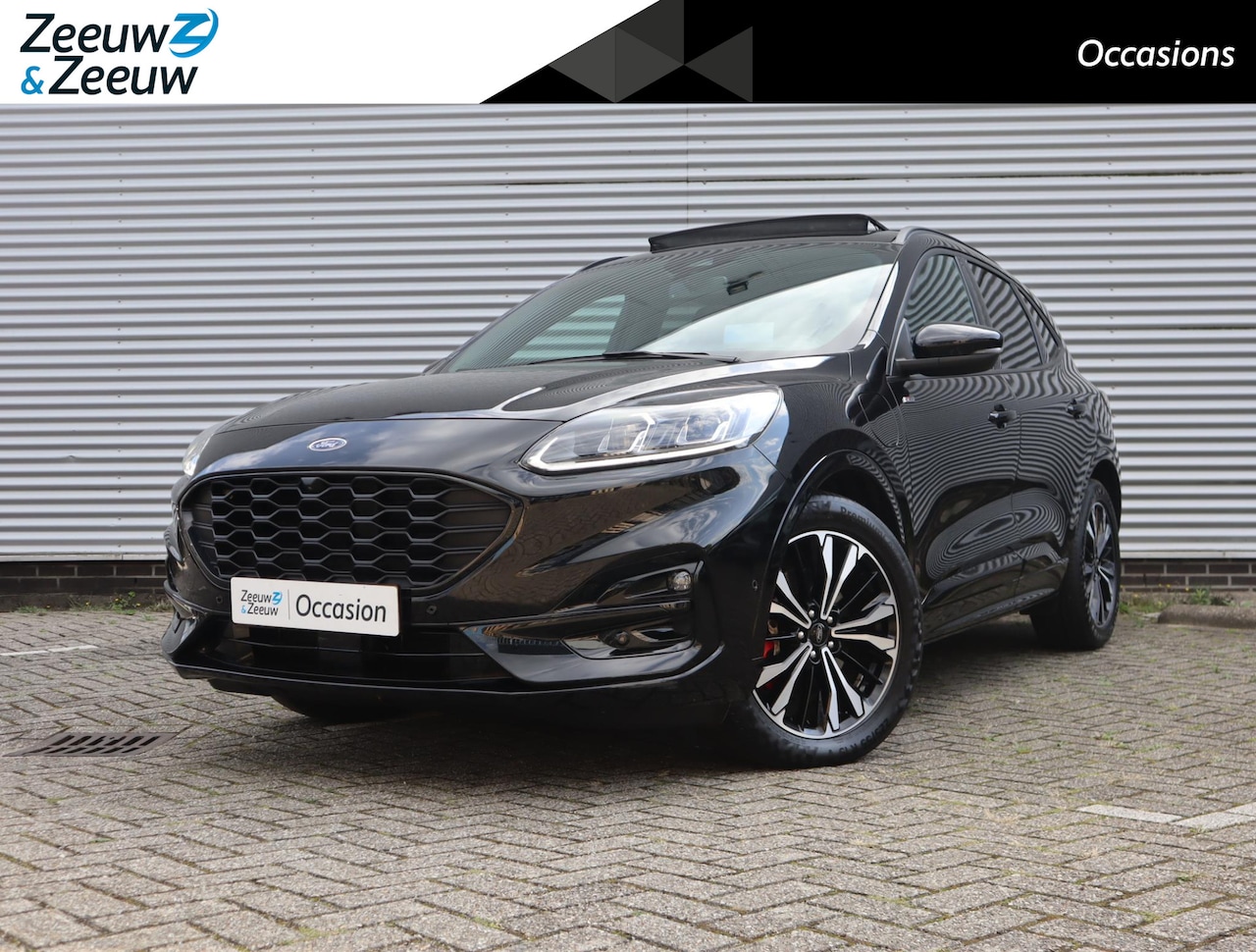 Ford Kuga - 2.5 PHEV ST-Line X | Dealer onderhouden | Automaat | Panorama dak | Stoelverwarming | Voor - AutoWereld.nl