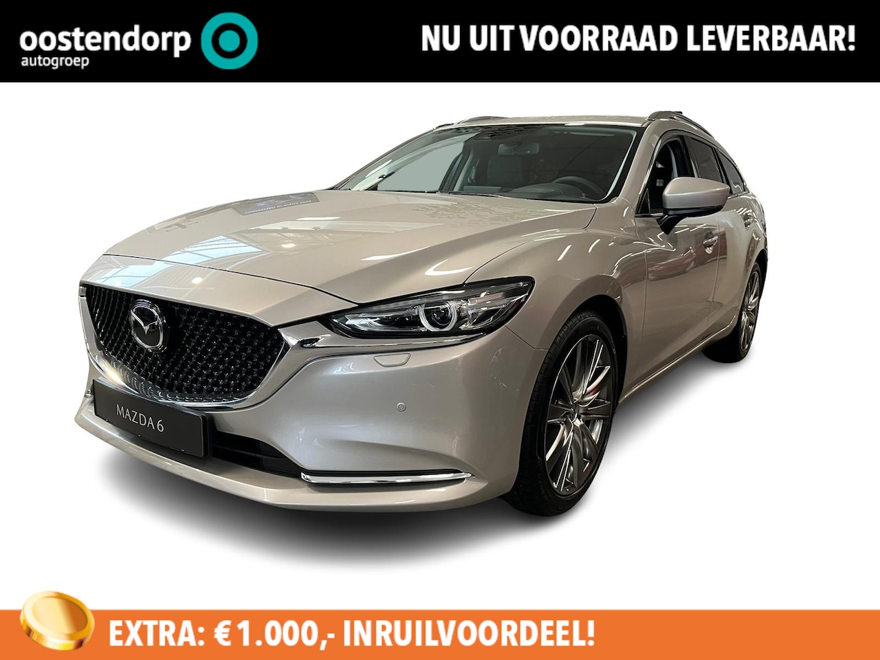 Mazda 6 Sportbreak - 2.0 SkyActiv-G 165 Exclusive-Line | Comfort pack | € 10.700,- Voorraad Voordeel | - AutoWereld.nl