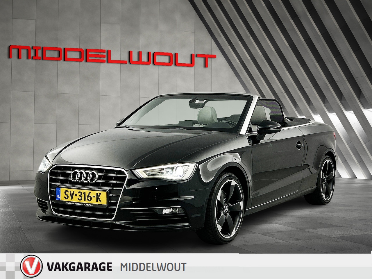 Audi A3 Cabriolet - 1.8 TFSI Ambition Sport Edition Aut/Clima/Xenon/18" - AutoWereld.nl