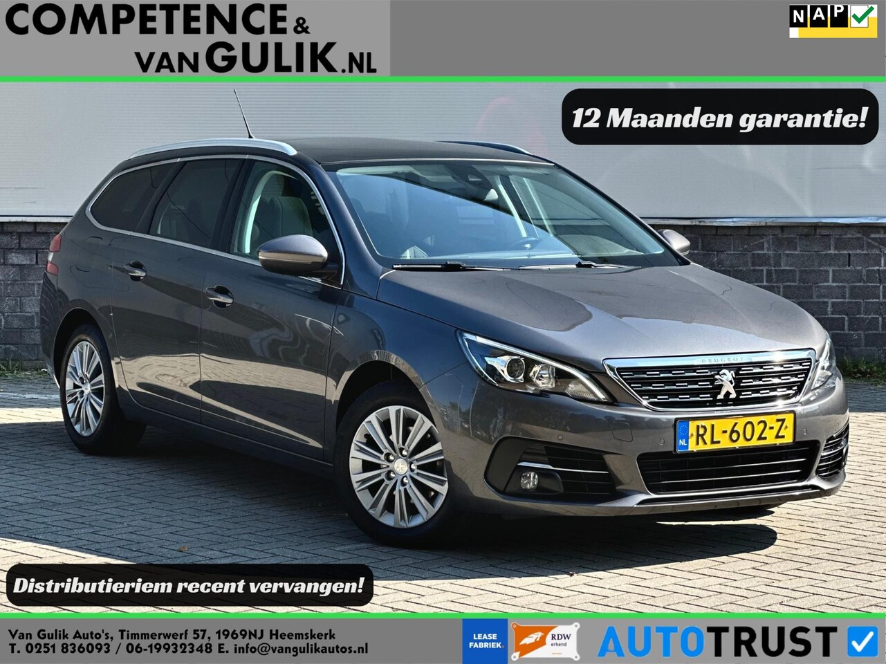 Peugeot 308 SW - 1.2 PureTech Blue Lease Premium | Pano | Denon | Carplay | Camera | - AutoWereld.nl