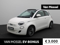 Fiat 500 C - 500e Icon 42 kWh | Cabrio | Navigatie | Climate Control | LED Koplampen | Lichtmetalen Vel