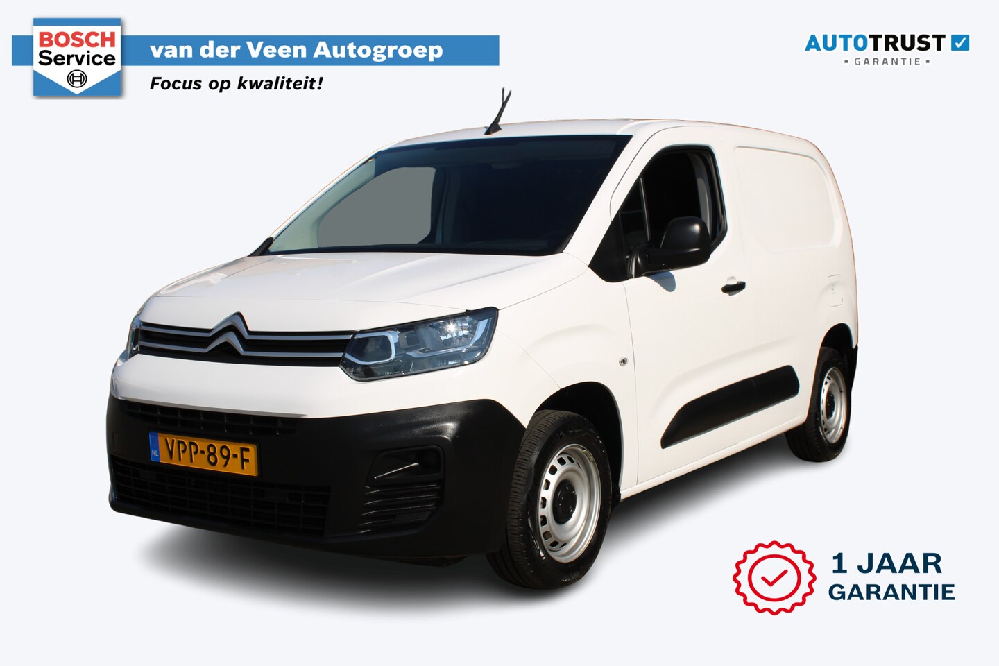 Citroën Berlingo - 1.5 BlueHDI Control Airco/Schuifdeur rechts/lage kilometrstand. - AutoWereld.nl