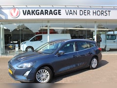 Ford Focus Wagon - 1.0-125pk EcoBoost Mild-hybrid Titanium. Mooie, ruime, luxe en comfortabele Focus wagon. V