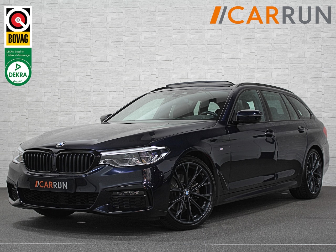 BMW 5-serie Touring - 520d M-Sport | Panorama | Head-Up | Memory | Indiv. Leder | Comfortstoelen | LED | 20'' | - AutoWereld.nl