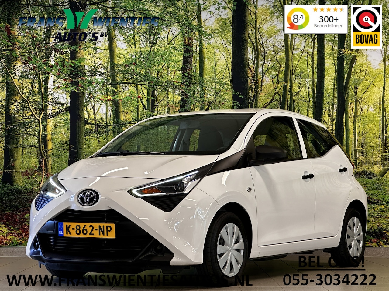 Toyota Aygo - 1.0 VVT-i x-fun | Airconditioning | Isofix | Led | Elektrische Ramen | Start/Stop | USB | - AutoWereld.nl