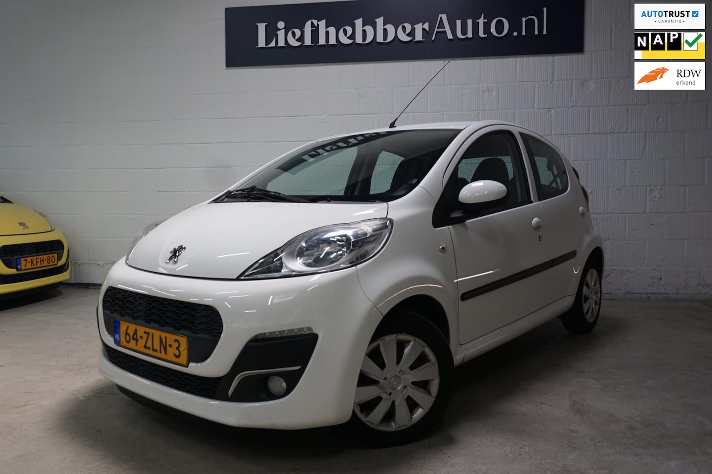 Peugeot 107 - 1.0 Active/Airco/NAP/Elek.pakket/Apk 7-2025/Net voertuig/ - AutoWereld.nl