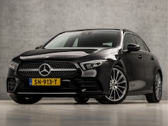 Mercedes-Benz A-klasse - 200 Luxury Sport 164Pk Automaat (APPLE CARPLAY, GROOT NAVI, DIAMOND GRILL, BRUIN LEDER, CA