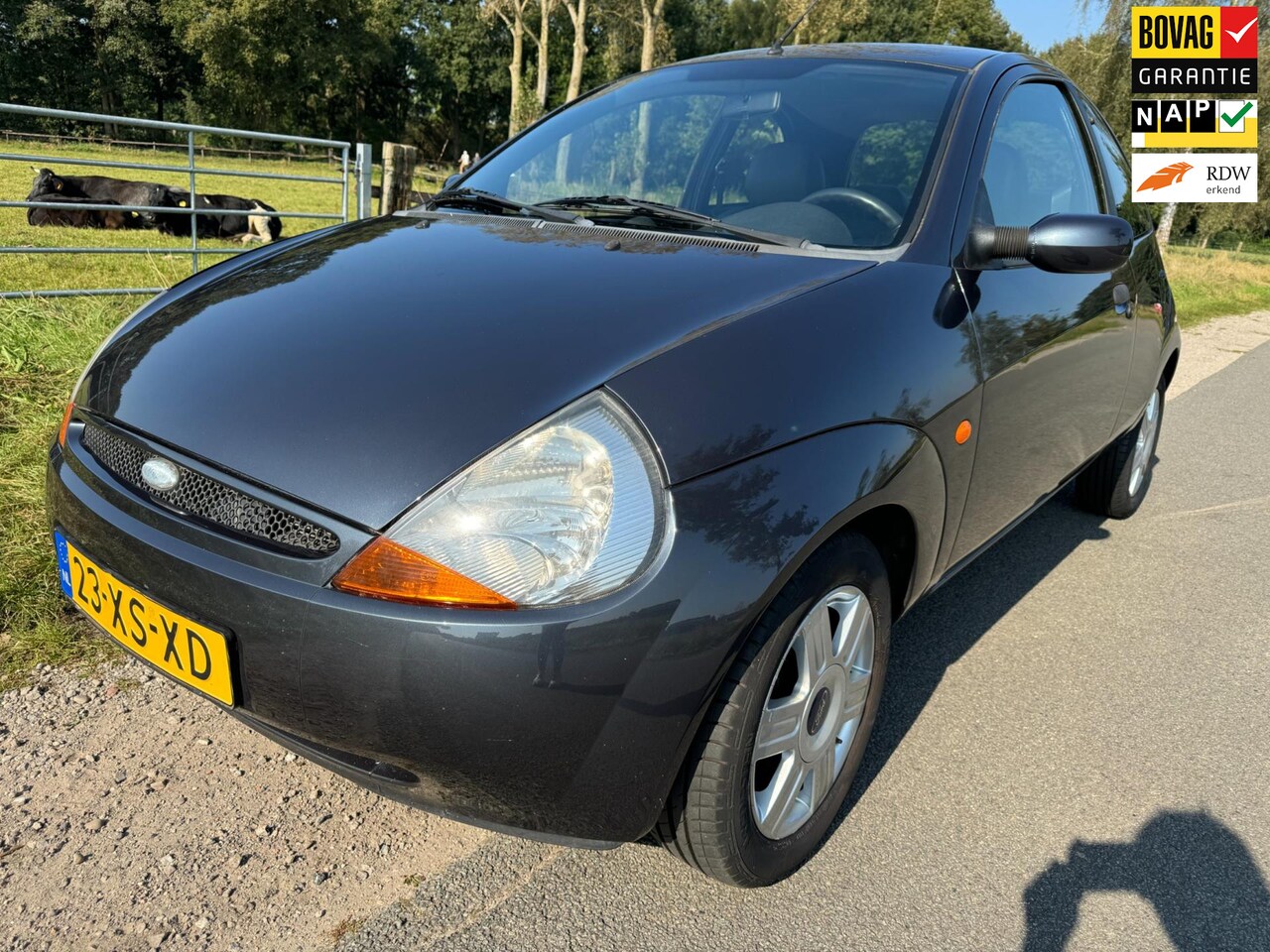 Ford Ka - 1.3 Collection keurig onderhouden met leder en airco - AutoWereld.nl