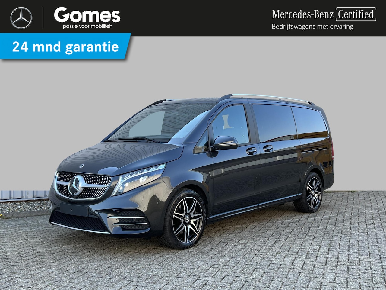 Mercedes-Benz V-klasse - 220 d Dubbel Cabine L2 | AMG-pakket | panorama dak | 5 pers. - AutoWereld.nl