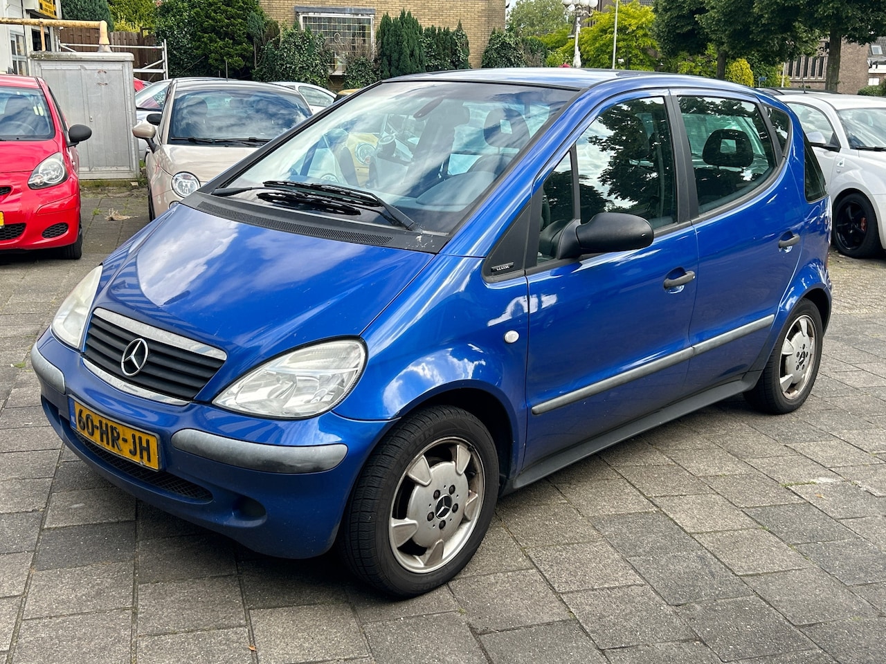 Mercedes-Benz A-klasse - 160 Elegance Lang gas g3 airco trekhaak cruise control hoge instap! - AutoWereld.nl