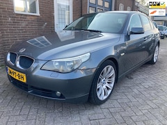 BMW 5-serie - 525i Executive Bj 2004 APK TOT 05-2025, Leer, Navi, Youngtimer