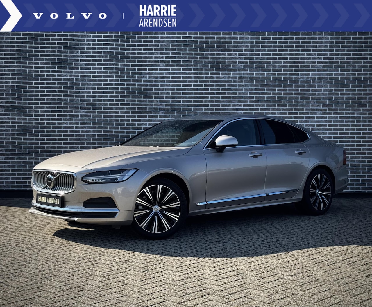 Volvo S90 - B5 Plus Bright | Adaptieve Cruise Control | Schuifdak | Getint glas | Elektrische stoelver - AutoWereld.nl