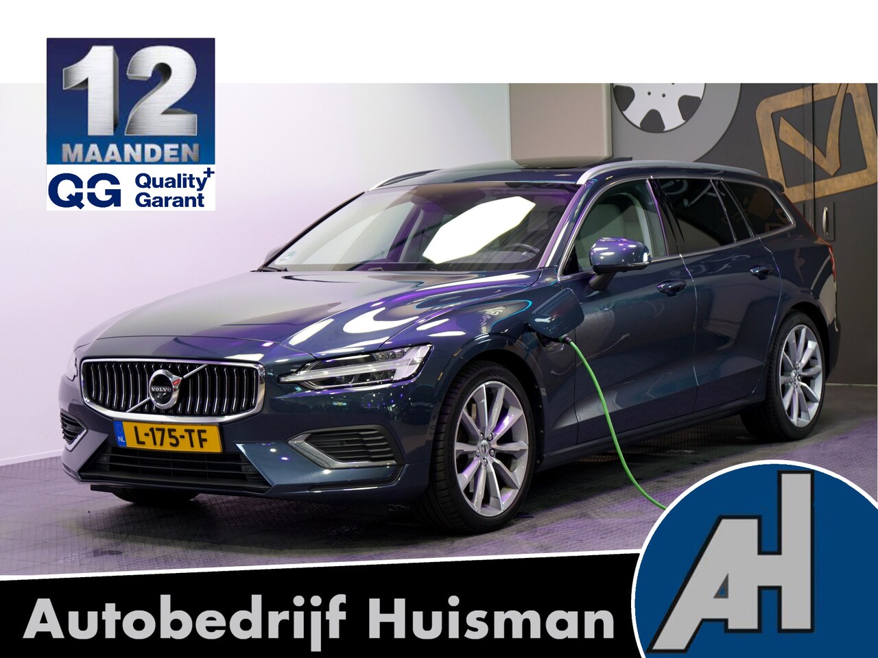 Volvo V60 - 2.0 T6 Recharge AWD 250kW/340pk Aut8 Inscription PANORAMADAK + ADAPT.CRUISE + HARMAN/KARDO - AutoWereld.nl