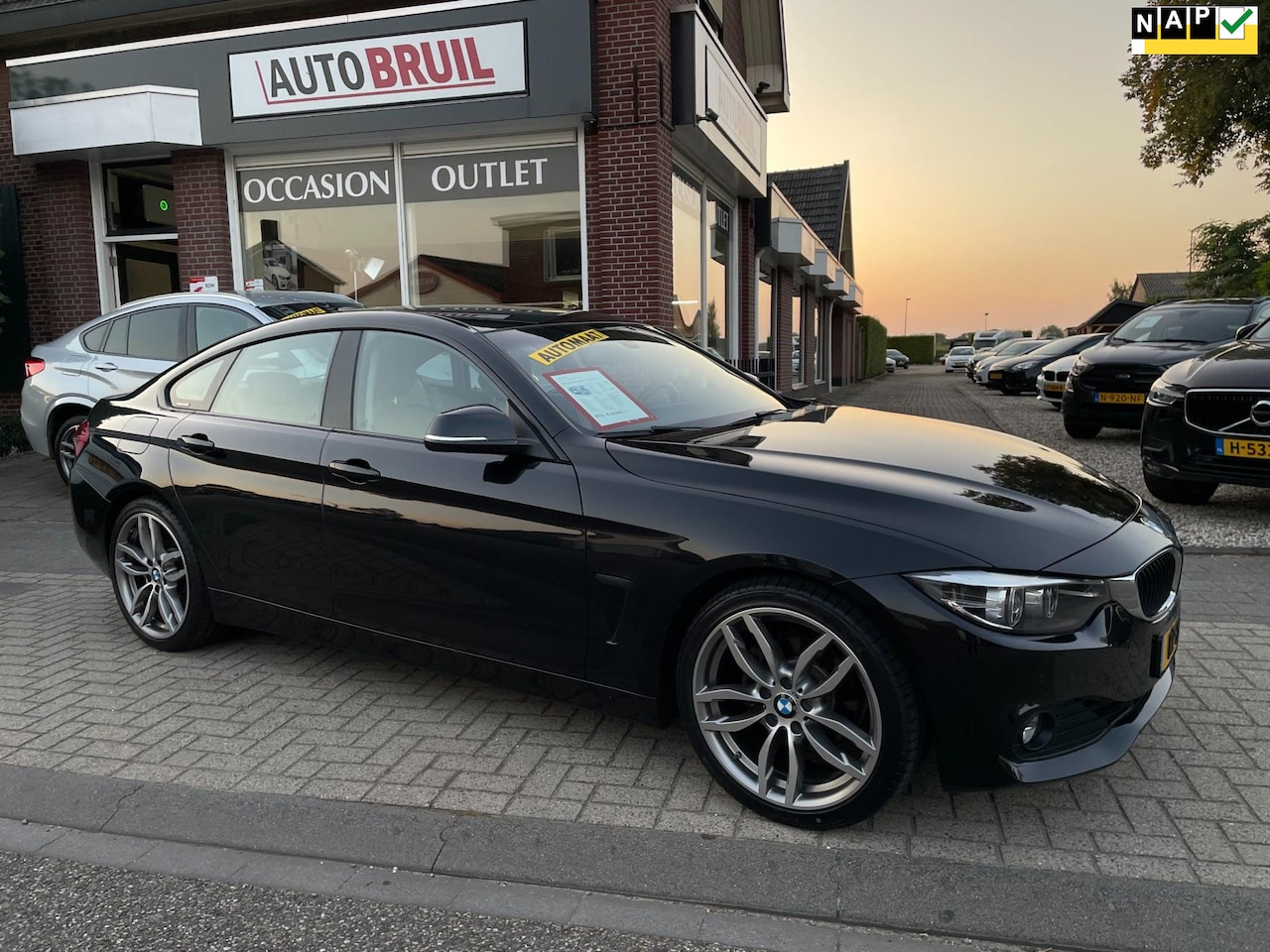 BMW 4-serie Gran Coupé - 420i High Executive / Leder / Navi / - AutoWereld.nl