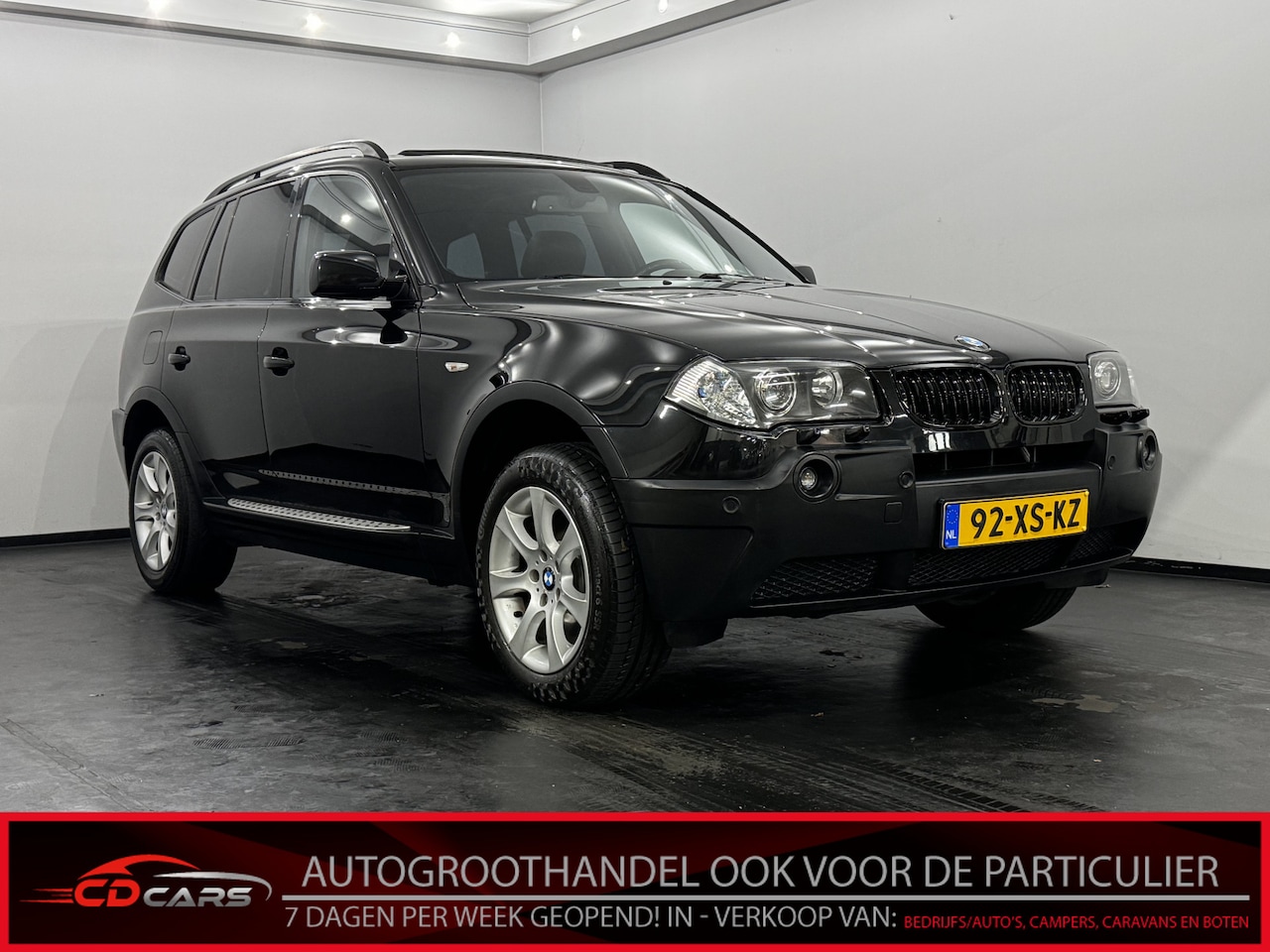 BMW X3 - 2.0i High Executive Leder, Schuifdak, Clima, Parkeer sensoren, Navi, Elektrische stoelen - AutoWereld.nl