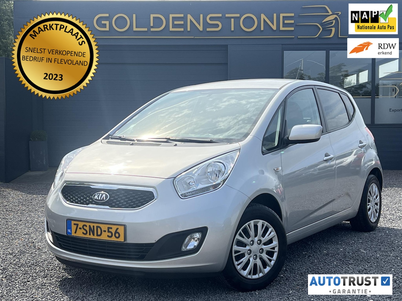 Kia Venga - 1.4 CVVT 20th Anniversary 1e Eigenaar,Navi,Airco,Cruise,Camera,Unieke KM Stand,NL Auto,N.A - AutoWereld.nl