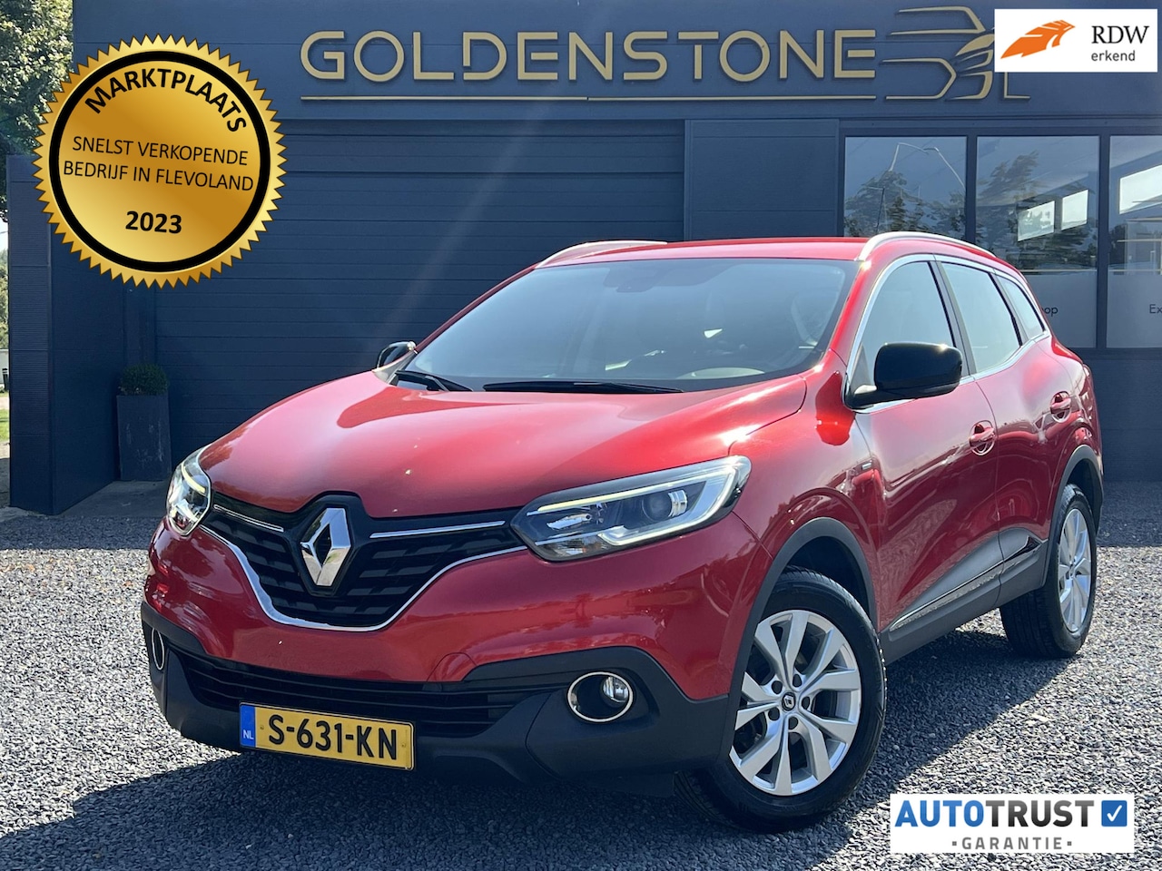 Renault Kadjar - 1.2 TCe Limited 1e Eigenaar,Navi,Clima,Cruise,Trekhaak,PDC,LM Velgen,APK tot 12-2025 - AutoWereld.nl