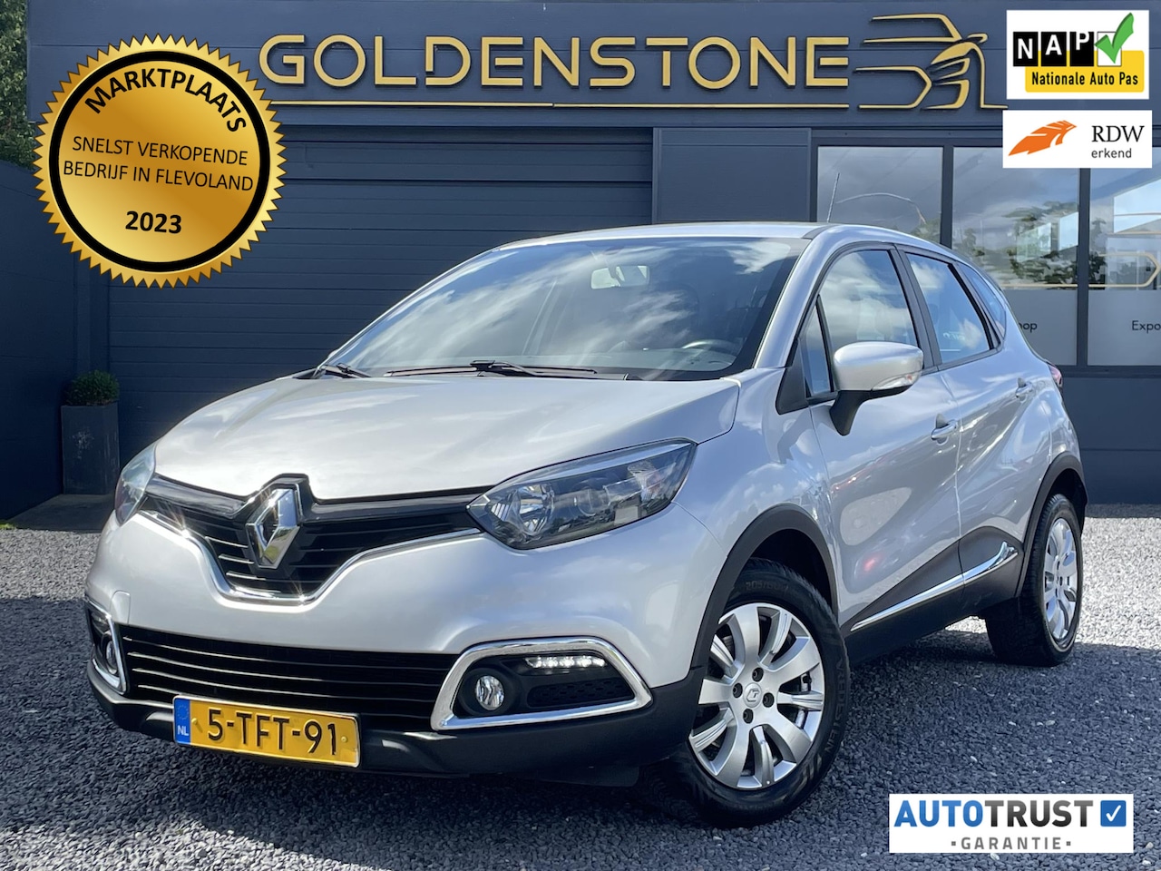 Renault Captur - 1.2 TCe Expression Automaat,2e Eigenaar,Navi,Airco,Cruise,LM Velgen,N.A.P,APK tot 01-2025 - AutoWereld.nl