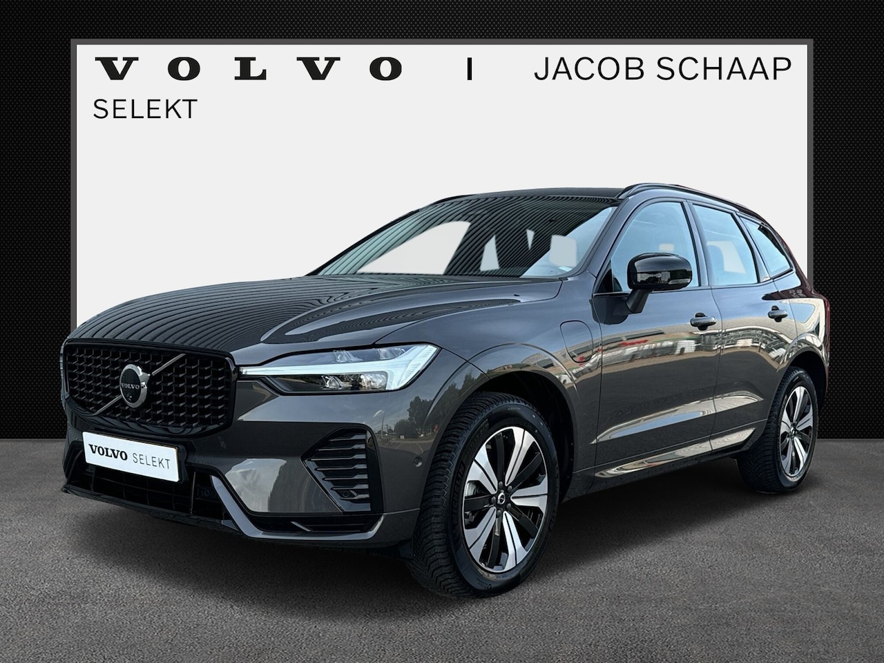 Volvo XC60 - Recharge T6 AWD Plus Dark / Platinum Grey / 360 camera / Panoramadak / - AutoWereld.nl