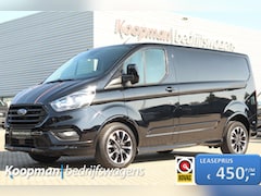 Ford Transit Custom - 310 2.0TDCI 170pk L1H1 Sport | Automaat | Cruise | Camera | Trekhaak | Lease 450, - p/m