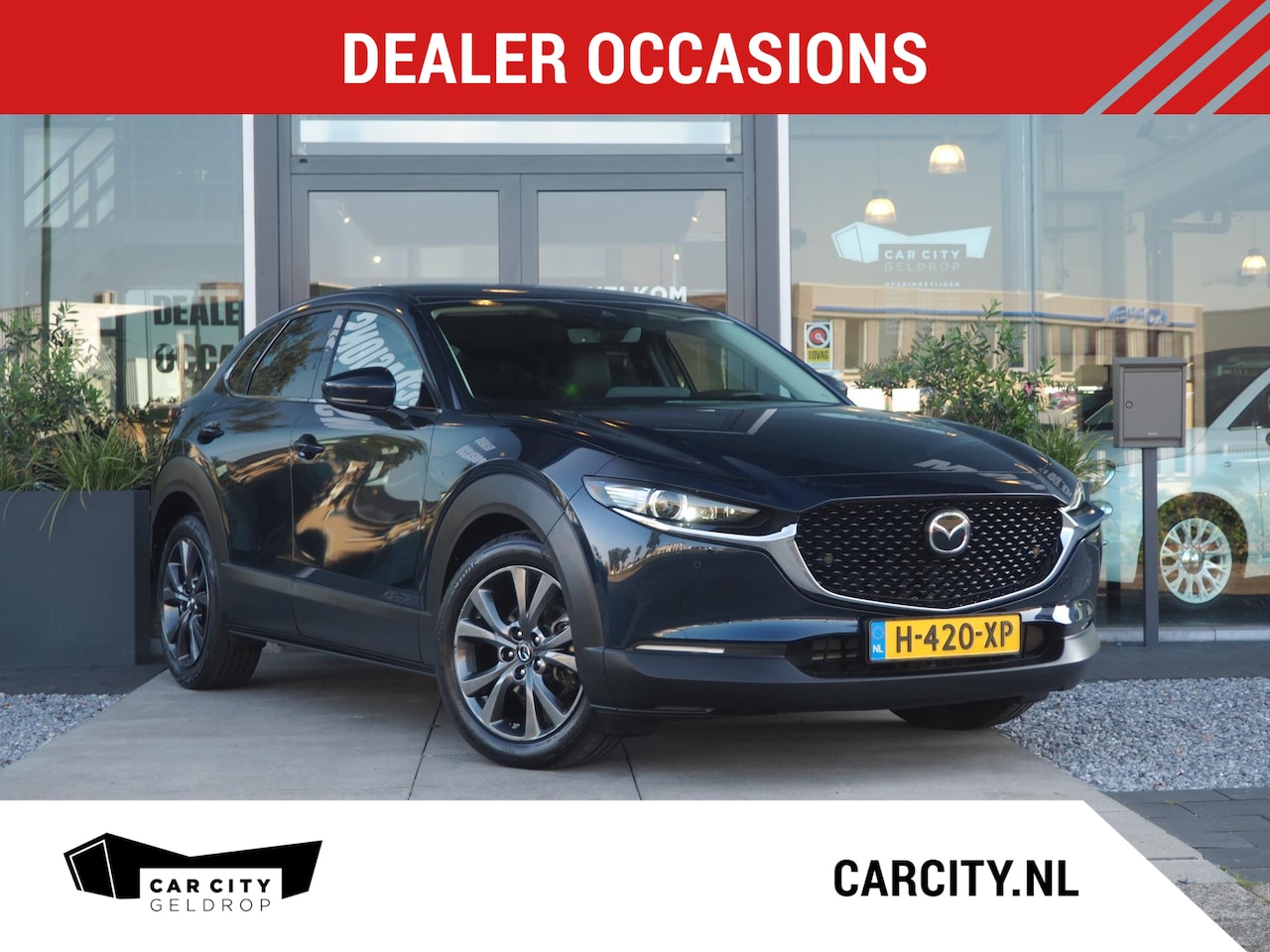 Mazda CX-30 - 2.0 e-SkyActiv-X M Hybrid Luxury / Memory / Bose / Adaptive / keyless / CarPlay / Camera / - AutoWereld.nl