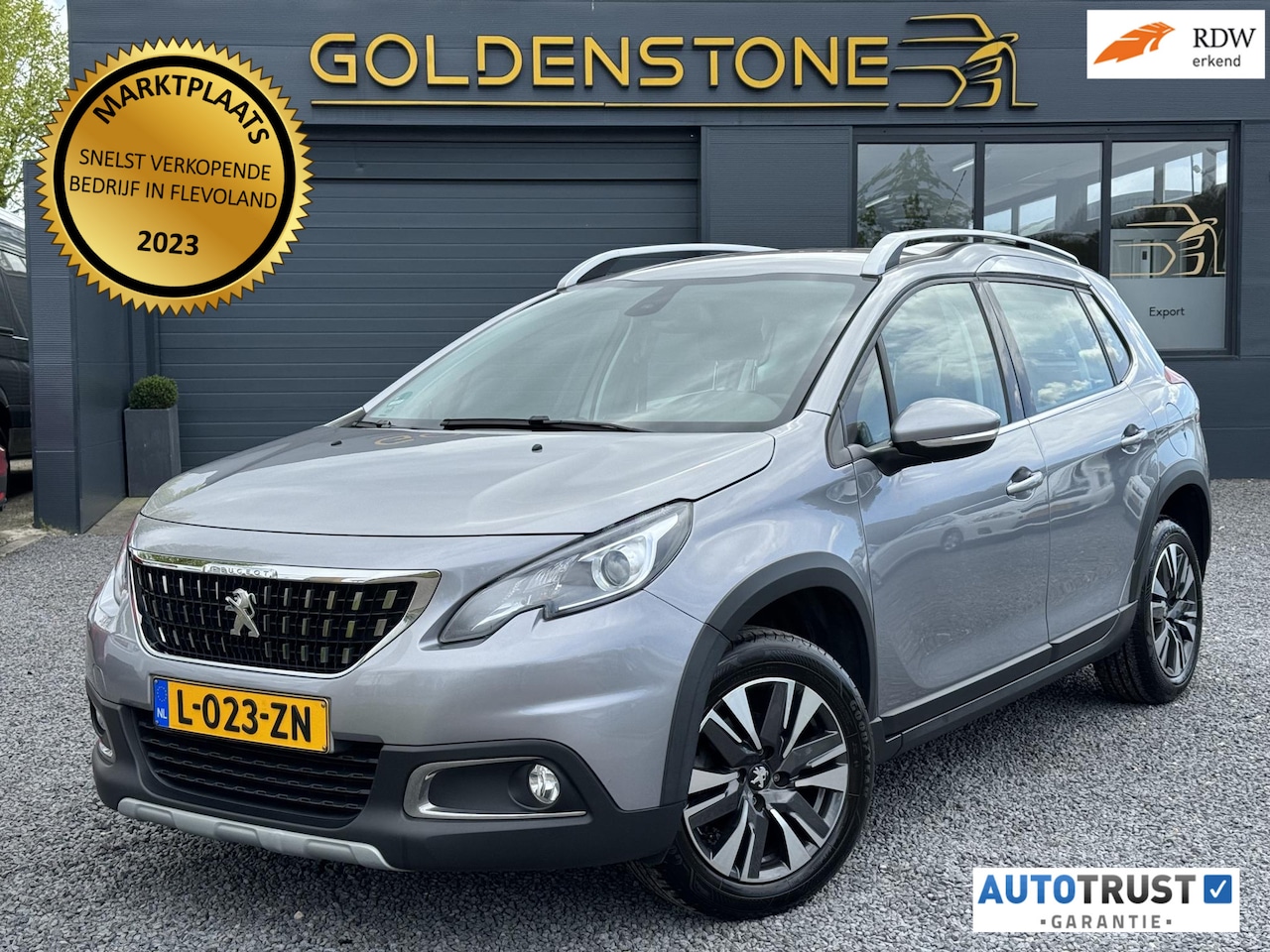 Peugeot 2008 - 1.6 BlueHDi Blue Lease 1e Eigenaar,Navi,Cruise,Camera,Clima,LM Velgen,APK tot 03-2025 - AutoWereld.nl