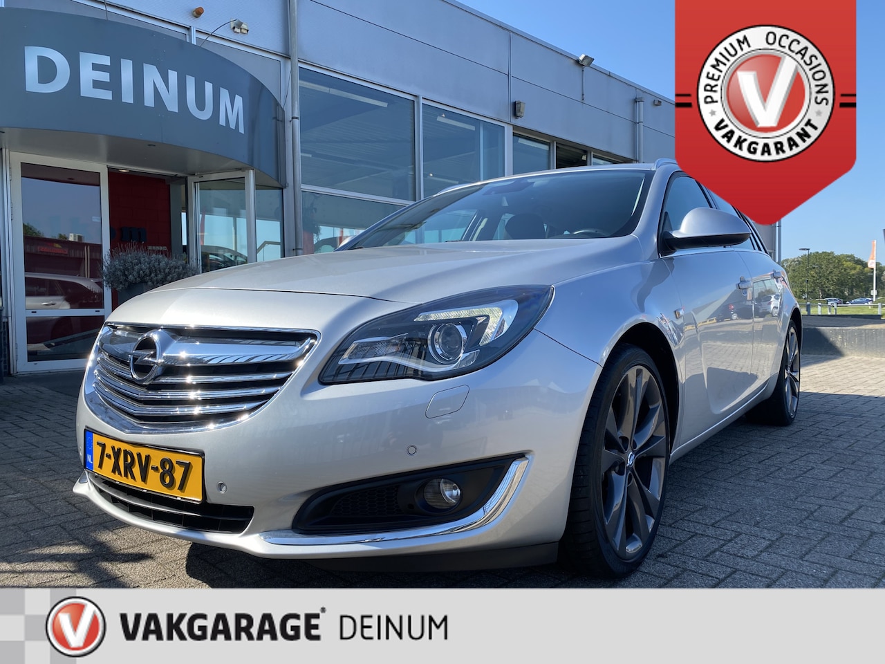 Opel Insignia Sports Tourer - 1.4 Turbo 140 PK Business+Sport Navigatie, Sportintr, Xenon, Stoel+stuurverw, etc..!! - AutoWereld.nl