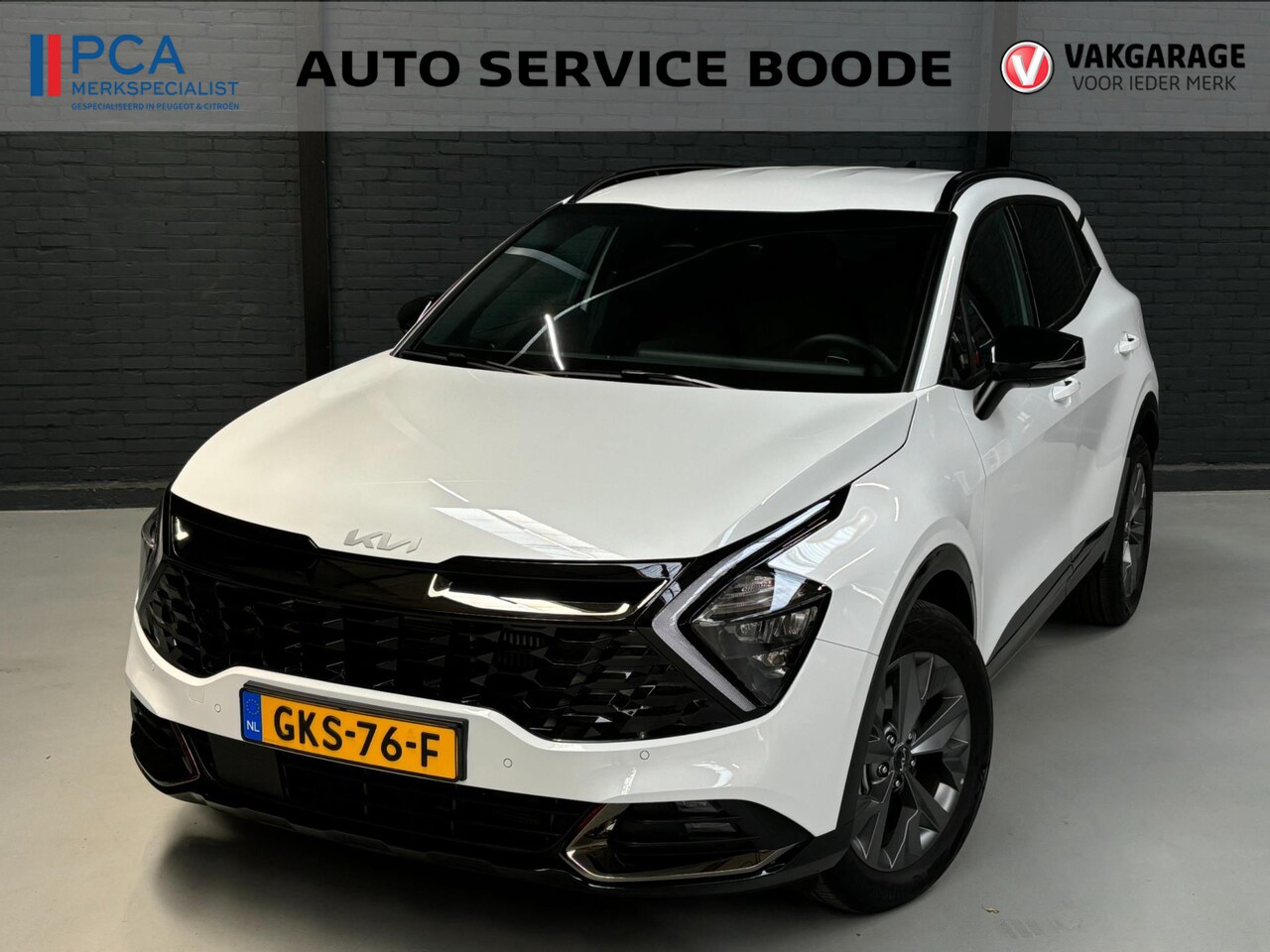 Kia Sportage - 1.6 HEV (230pk) Hybrid Dark Edition - leder / alcantara - AutoWereld.nl