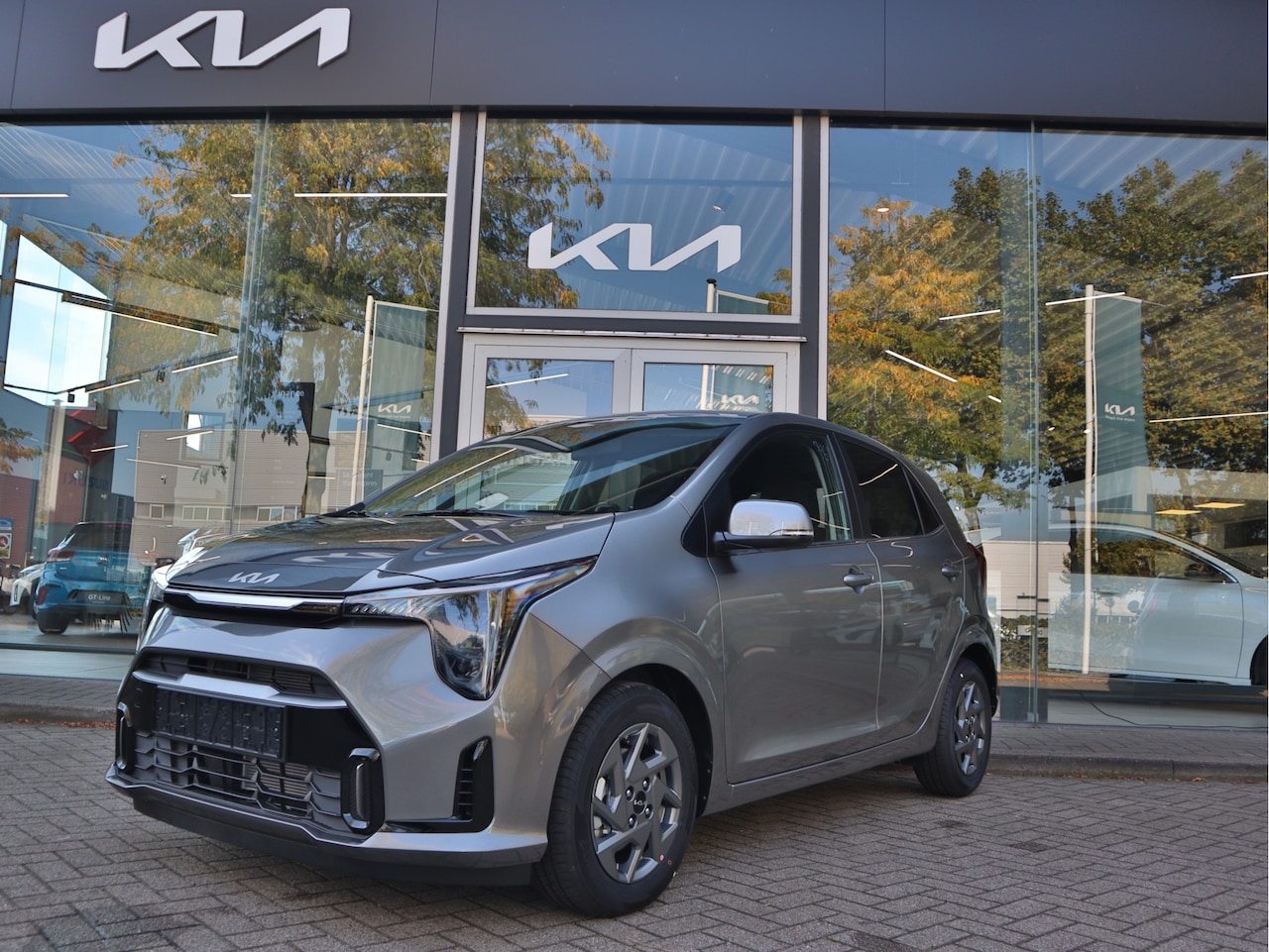 Kia Picanto - 1.0 DPI DynamicPlusLine Navi+BT+Cam Cr. Control Keyless DAB+ 15''LMV 7 jr. Garantie - AutoWereld.nl