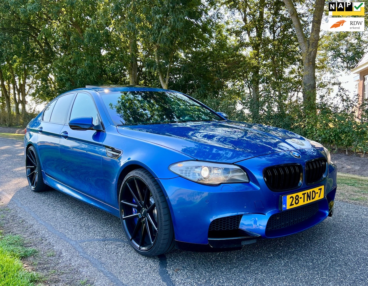 BMW M5 - 5-serie Monte Carlo Blue |720HP + Motor revisie | - AutoWereld.nl